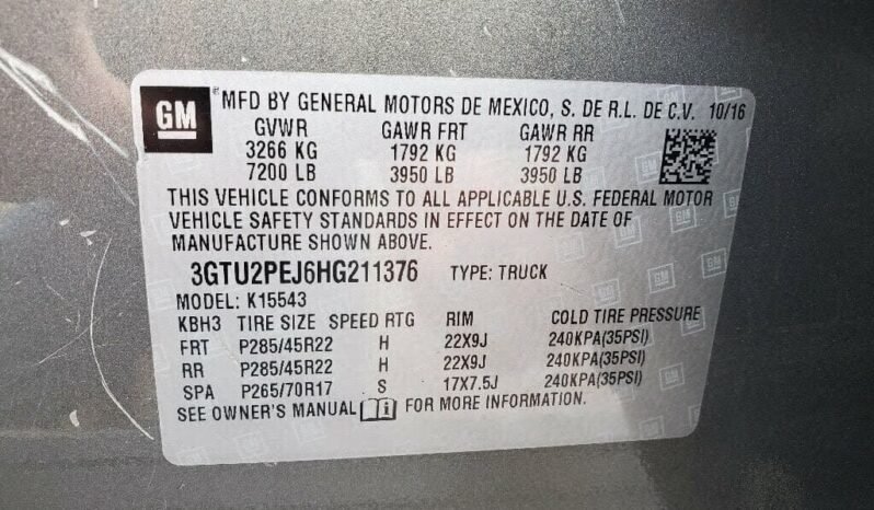 
								2017 GMC Sierra 1500 Denali full									
