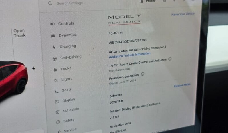 
								2022 Tesla Model Y Performance full									