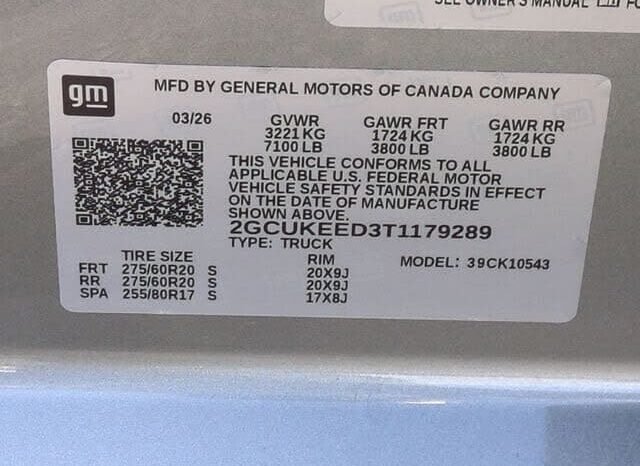 
								2026 Chevrolet Silverado 1500 RST full									
