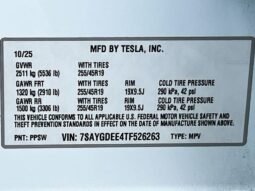 
										2026 Tesla Model Y Long Range full									